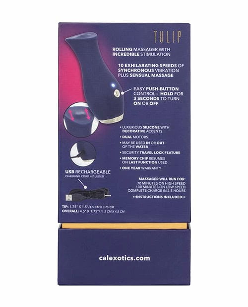 CalExotics Chíc Tulip - Blue Vibrators