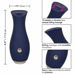 CalExotics Chíc Tulip - Blue Vibrators