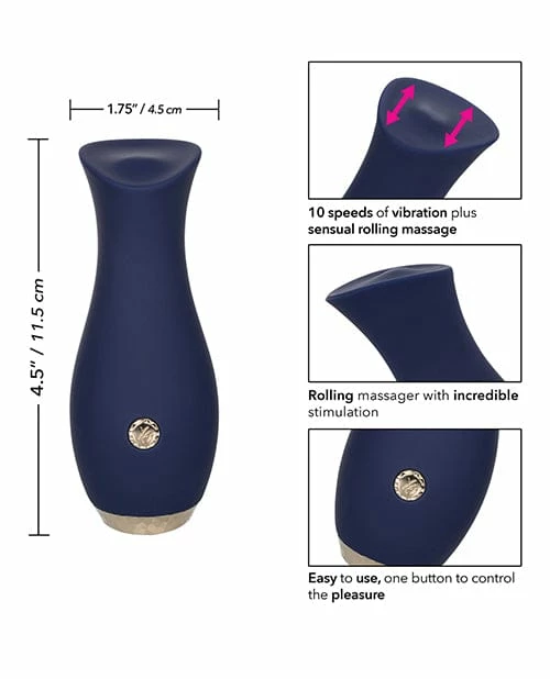 CalExotics Chíc Tulip - Blue Vibrators