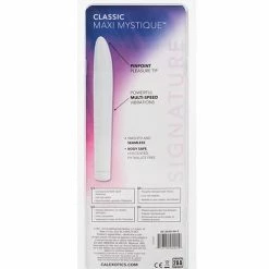 CalExotics Vibrators Classic Chic Maxi Mystique - White