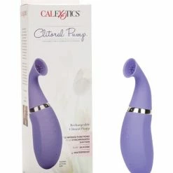 CalExotics Clitoral Pump Rechargeable - Purple Vibrators