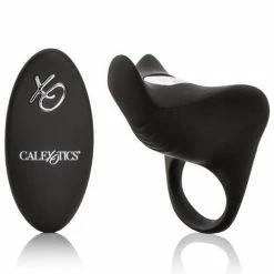 CalExotics Couple's Enhancers Silicone Rechargeable Remote Pleasurizer - Black