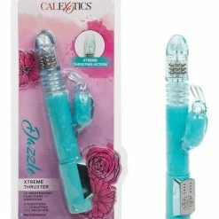 CalExotics Vibrators Dazzle Xtreme Thruster - Teal