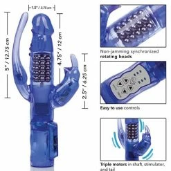 CalExotics Delight Triple Orgasm - Purple Vibrators