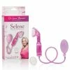 CalExotics Vibrators Dr. Laura Berman Intimate Basics Selene Vibrating Clitoral Pump - Lavender