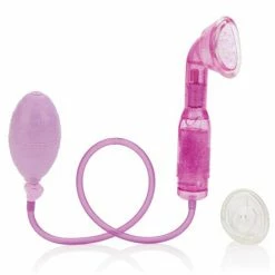 CalExotics Vibrators Dr. Laura Berman Intimate Basics Selene Vibrating Clitoral Pump - Lavender