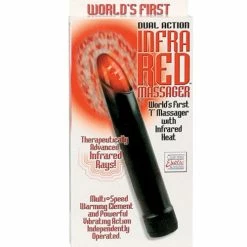 CalExotics Dual Action Infra Red Massager - Multi Speed Black