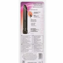 CalExotics Dual Action Infra Red Massager - Multi Speed Black