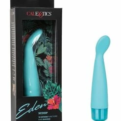 CalExotics Eden Scoop - Teal Vibrators