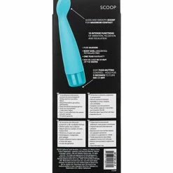 CalExotics Eden Scoop - Teal Vibrators