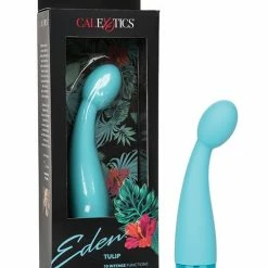 CalExotics Vibrators Eden Tulip - Teal