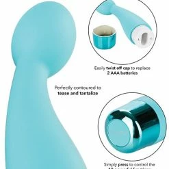 CalExotics Vibrators Eden Tulip - Teal