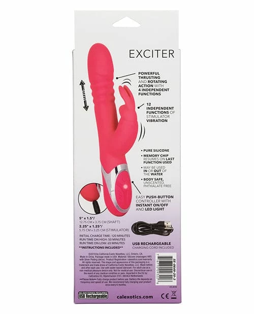 CalExotics Vibrators Enchanted Exciter - Pink