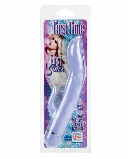 CalExotics First Time Flexi Slider - Purple Vibrators