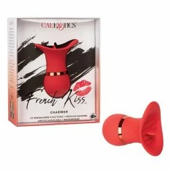 CalExotics French Kiss Charmer - Red Vibrators