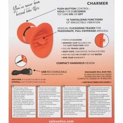 CalExotics French Kiss Charmer - Red Vibrators