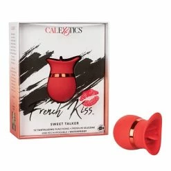 CalExotics French Kiss Sweet Talker - Red Vibrators