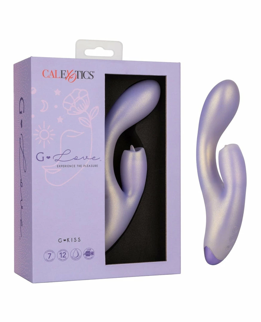 CalExotics G-love G-kiss - Purple Vibrators