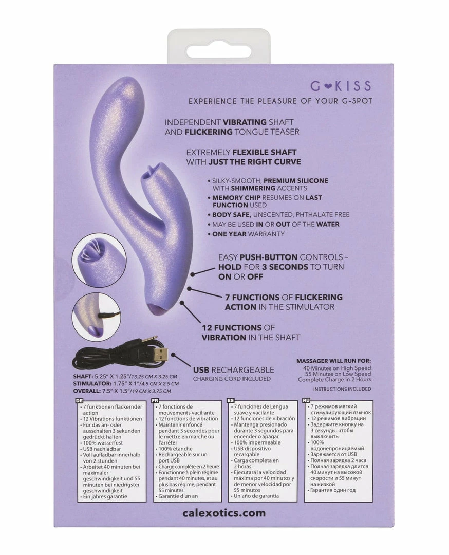 CalExotics G-love G-kiss - Purple Vibrators