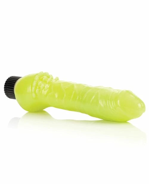 CalExotics Glow-in-the-dark 7" Jelly Penis Vibe