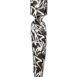 CalExotics Vibrators Hype Massager - Black-White