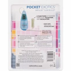 CalExotics Impulse Pocket Paks With Slim Silver Bullet