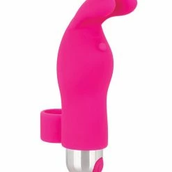 CalExotics Vibrators Intimate Play Rechargeable Finger Bunny - Pink