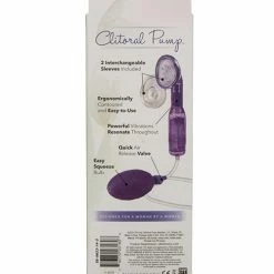 CalExotics Intimate Pump The Original Clitoral Pump - Purple Vibrators