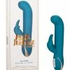 CalExotics Vibrators Jack Rabbit Signature Silicone Rocking G Rabbits -teal