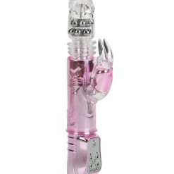 CalExotics Vibrators Jack Rabbit Thrusting Orgasm - Pink