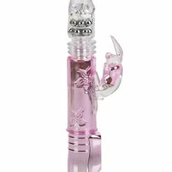 CalExotics Vibrators Jack Rabbit Thrusting Orgasm - Pink