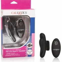 CalExotics Lock-n-play Remote Petite Panty Teaser - Black Vibrators