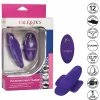 CalExotics Vibrators Lock N Play Remote Pulsating Panty Teaser - Purple