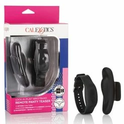 CalExotics Lock-n-play Wristband Remote Panty Teaser - Black