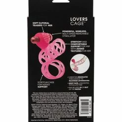 CalExotics Lover's Cage - Pink Vibrators