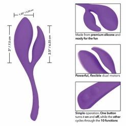 CalExotics Mini Marvels Silicone Marvelous Climaxer - Purple