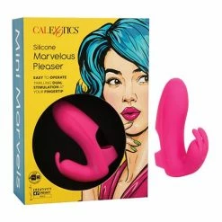 CalExotics Vibrators Mini Marvels Silicone Marvelous Pleaser - Pink