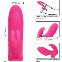 CalExotics Vibrators Mini Marvels Silicone Marvelous Pleaser - Pink