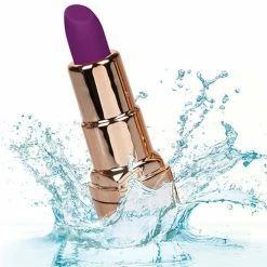 CalExotics Naughty Bits Bad Bitch Lipstick Vibrator - Purple
