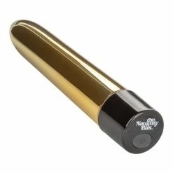 CalExotics Naughty Bits Gold Dicker Personal Vibrator - Gold Vibrators