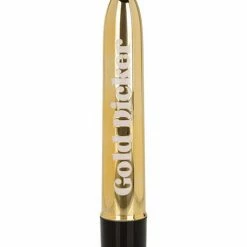 CalExotics Naughty Bits Gold Dicker Personal Vibrator - Gold Vibrators