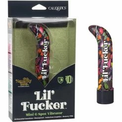 CalExotics Vibrators Naughty Bits Lil' Fucker Mini G Spot Vibrator - Multi Color