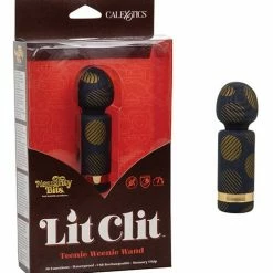 CalExotics Vibrators Naughty Bits Lit Clit Teeny Weenie Wand - Multi Color