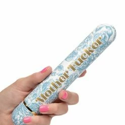 CalExotics Vibrators Naughty Bits Mother Fucker Personal Vibrator - Blue