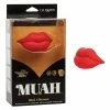 CalExotics Naughty Bits Muah Mini Vibrator - Red