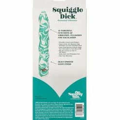 CalExotics Naughty Bits Squiggle Dick Personal Vibrator - Turquoise Vibrators