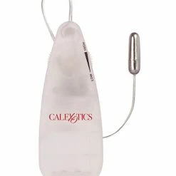CalExotics Vibrators Pocket Exotics Heated Whisper Bullet - Silver