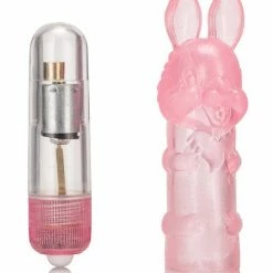 CalExotics Vibrators Power Buddies Rabbit Waterproof - Pink