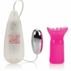 CalExotics Vibrators Pussy Pleaser Clit Arouser - Pink