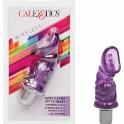 CalExotics Pussy Pleaser Clit Climaxer - Purple Vibrators